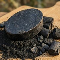 Charcoal soap
